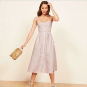 Reformation Thelma Dress Jane Check